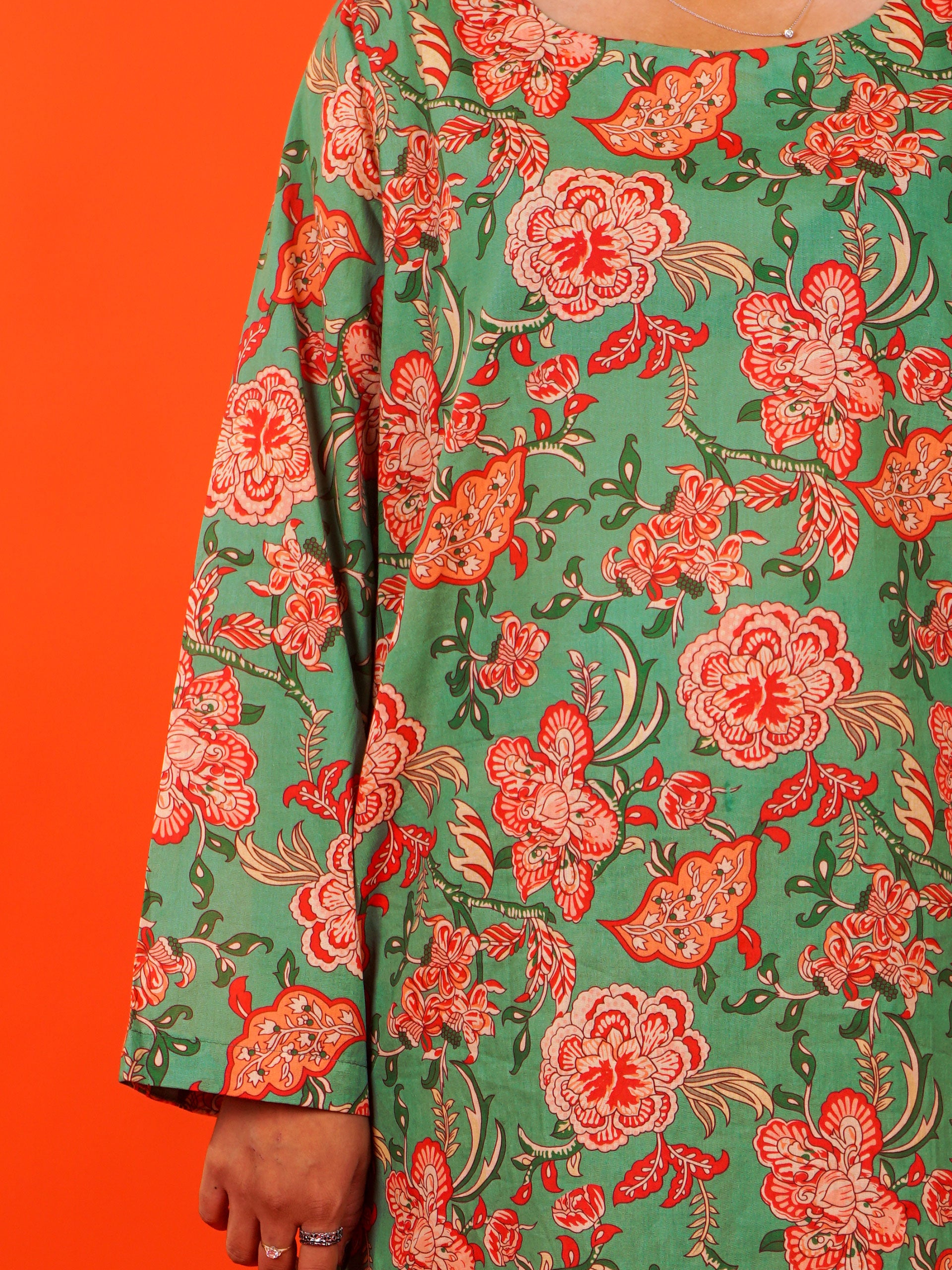 Green Digital Printed 2 pc - 54978