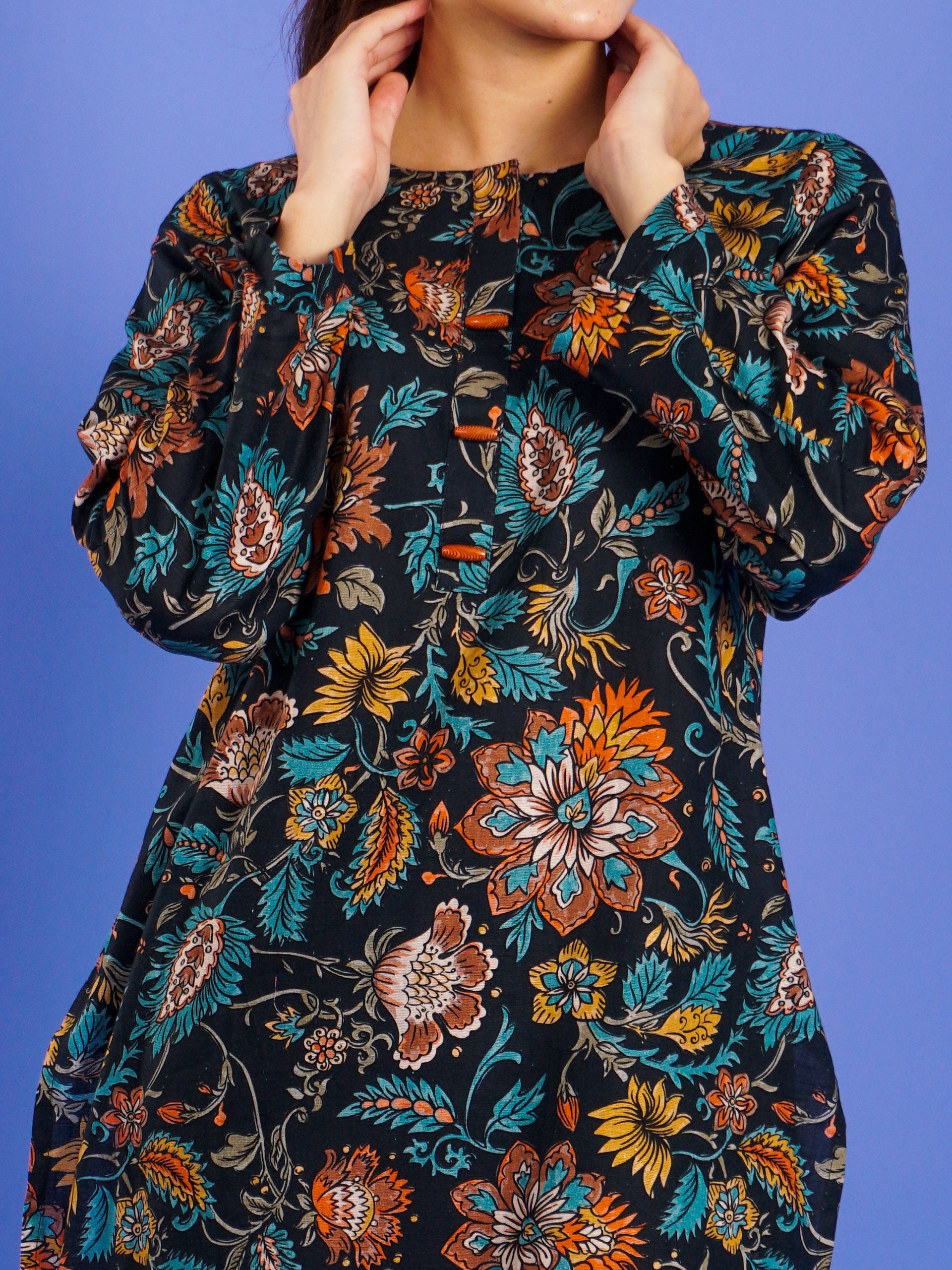 Green Khaddar Digital Printed 2 pc - 55039