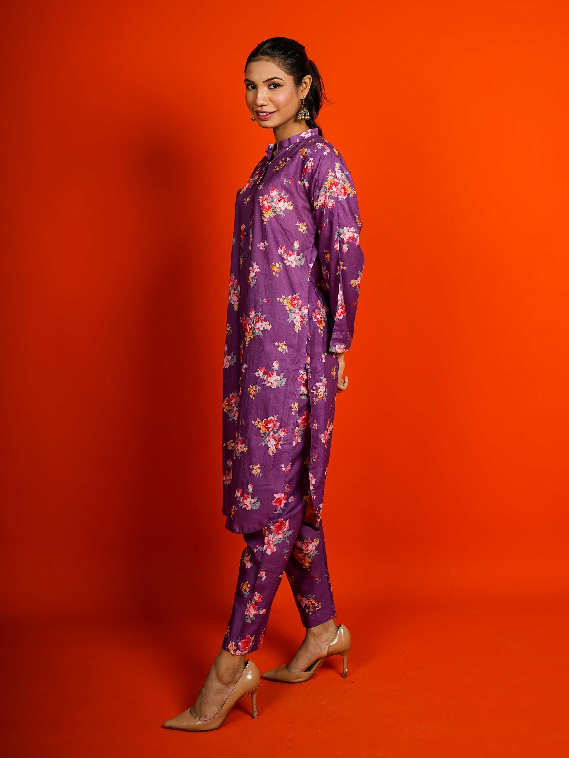 Purple Digital Printed 2 pc - 54954