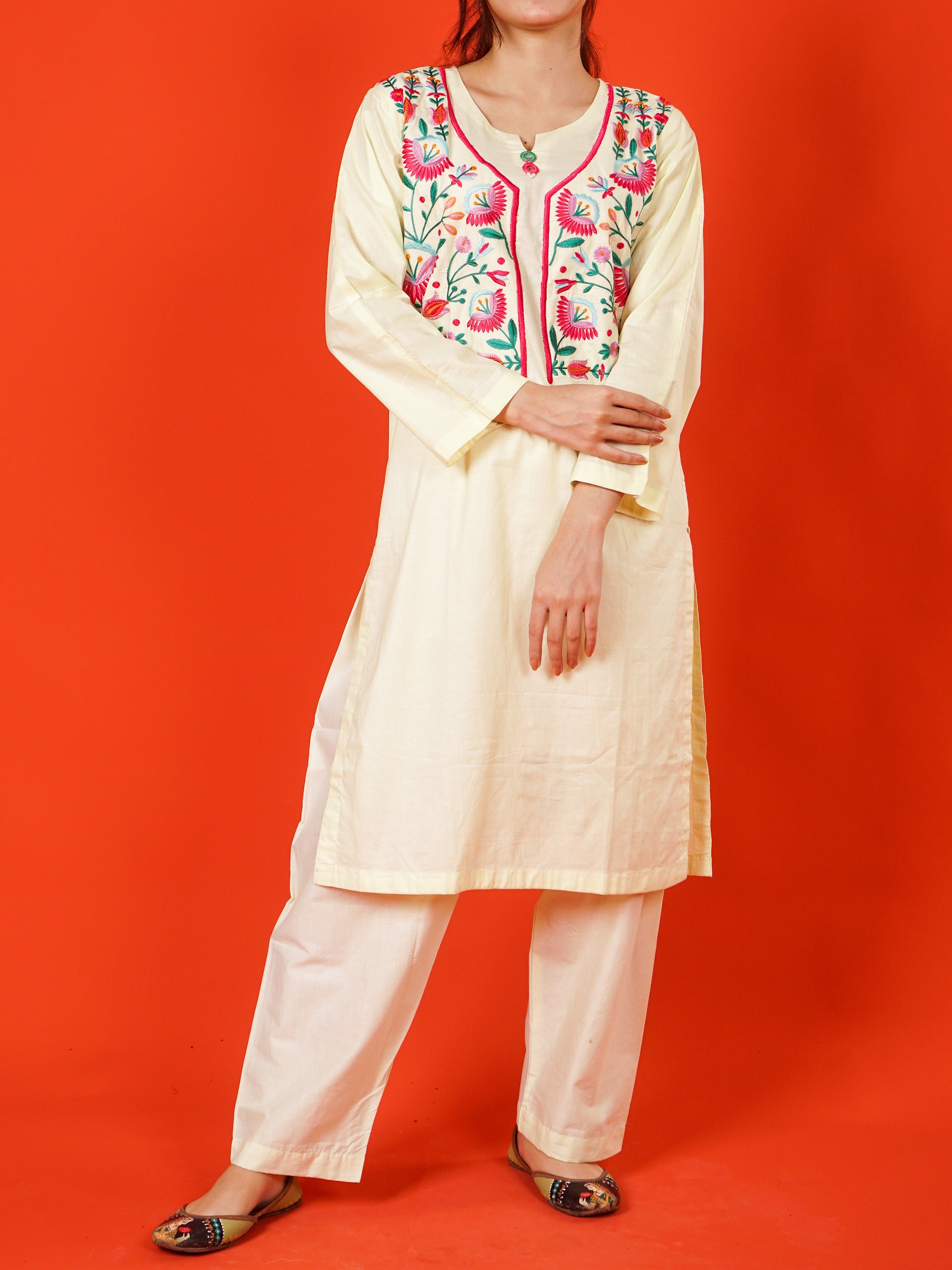 Skin Embroidered 2 pc - 54998