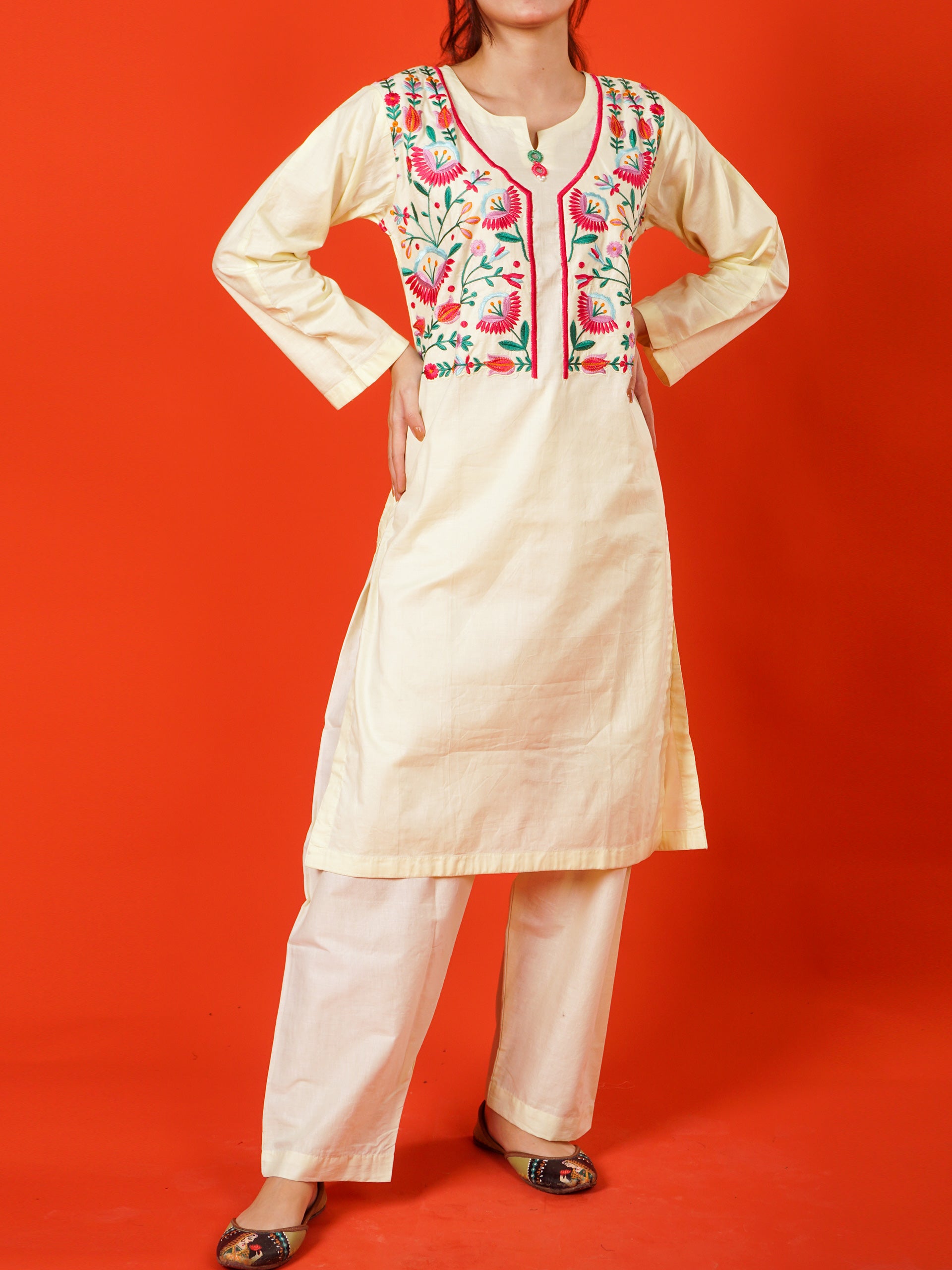 Skin Embroidered 2 pc - 54998