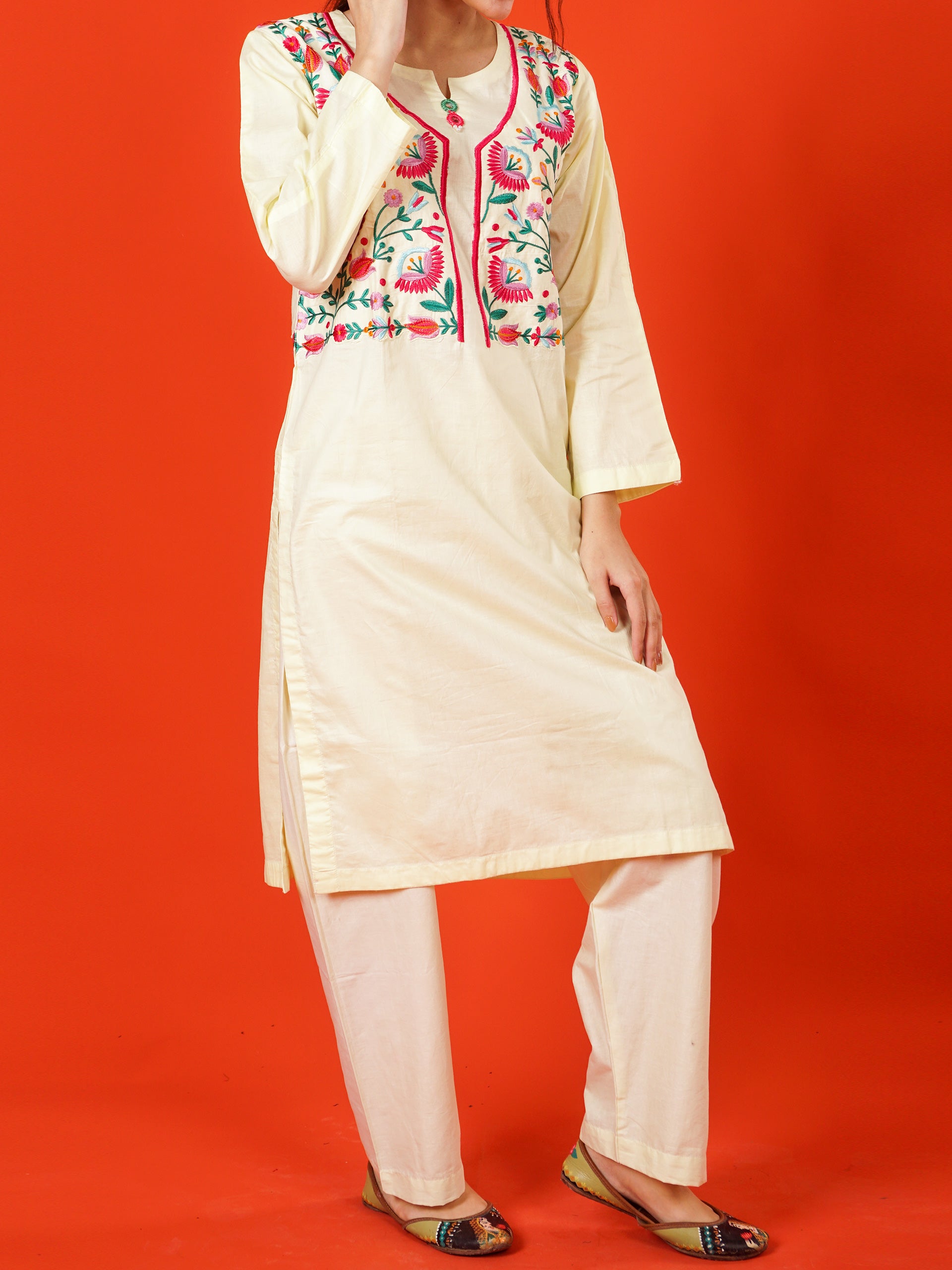 Skin Embroidered 2 pc - 54998