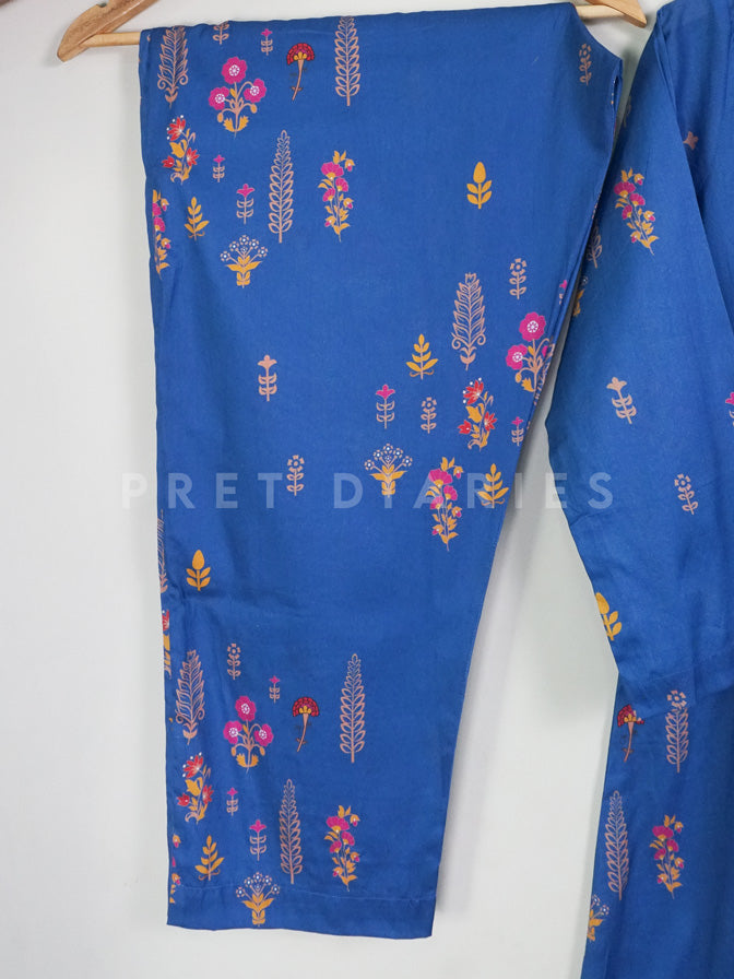 Blue Digital Printed 2 pc - 54370
