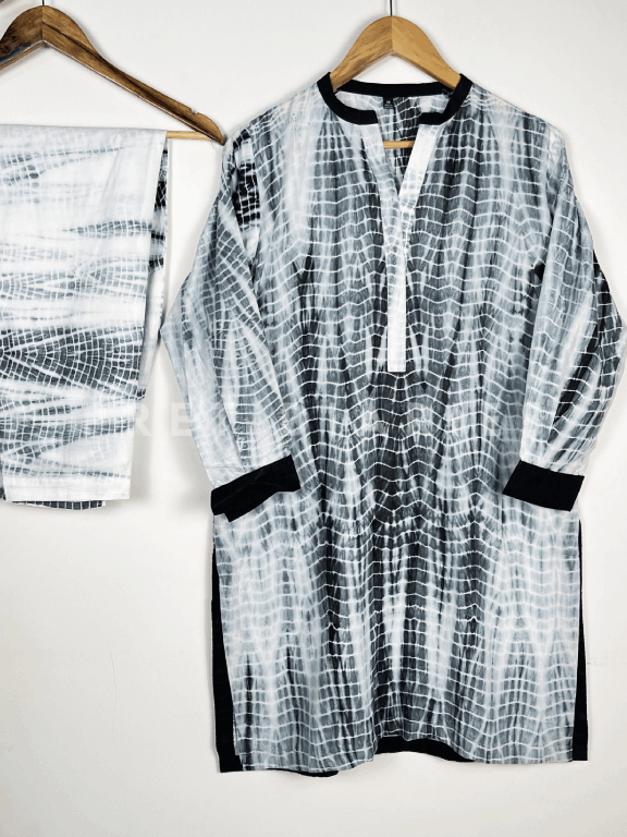Black Tye and Dye 2 pc - 54180