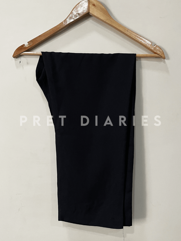 Black Georgette 3 pc - 54295