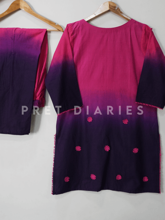 Purple Double Shaded 2 pc - 54328