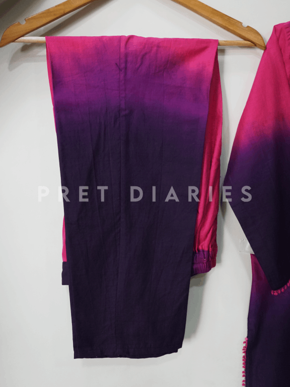 Purple Double Shaded 2 pc - 54328
