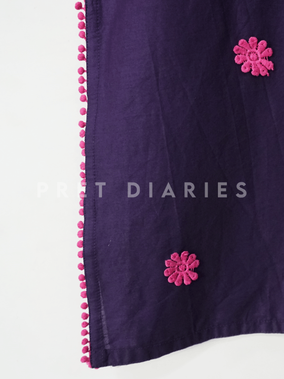 Purple Double Shaded 2 pc - 54328