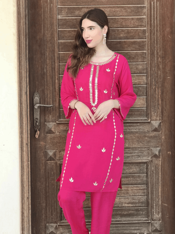 Pink Mirror Work 2 pc - 54168
