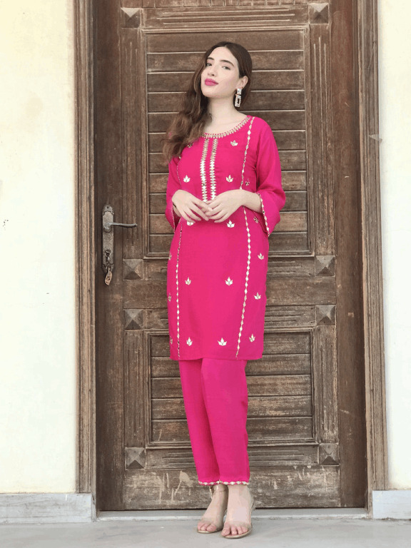Pink Mirror Work 2 pc - 54168