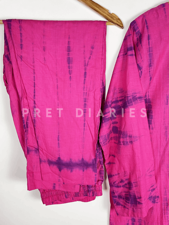 Pink Tye and Dye 2 pc  - 54194