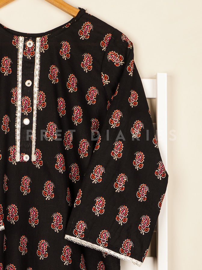 Black Khaddar 2 pc - 54840