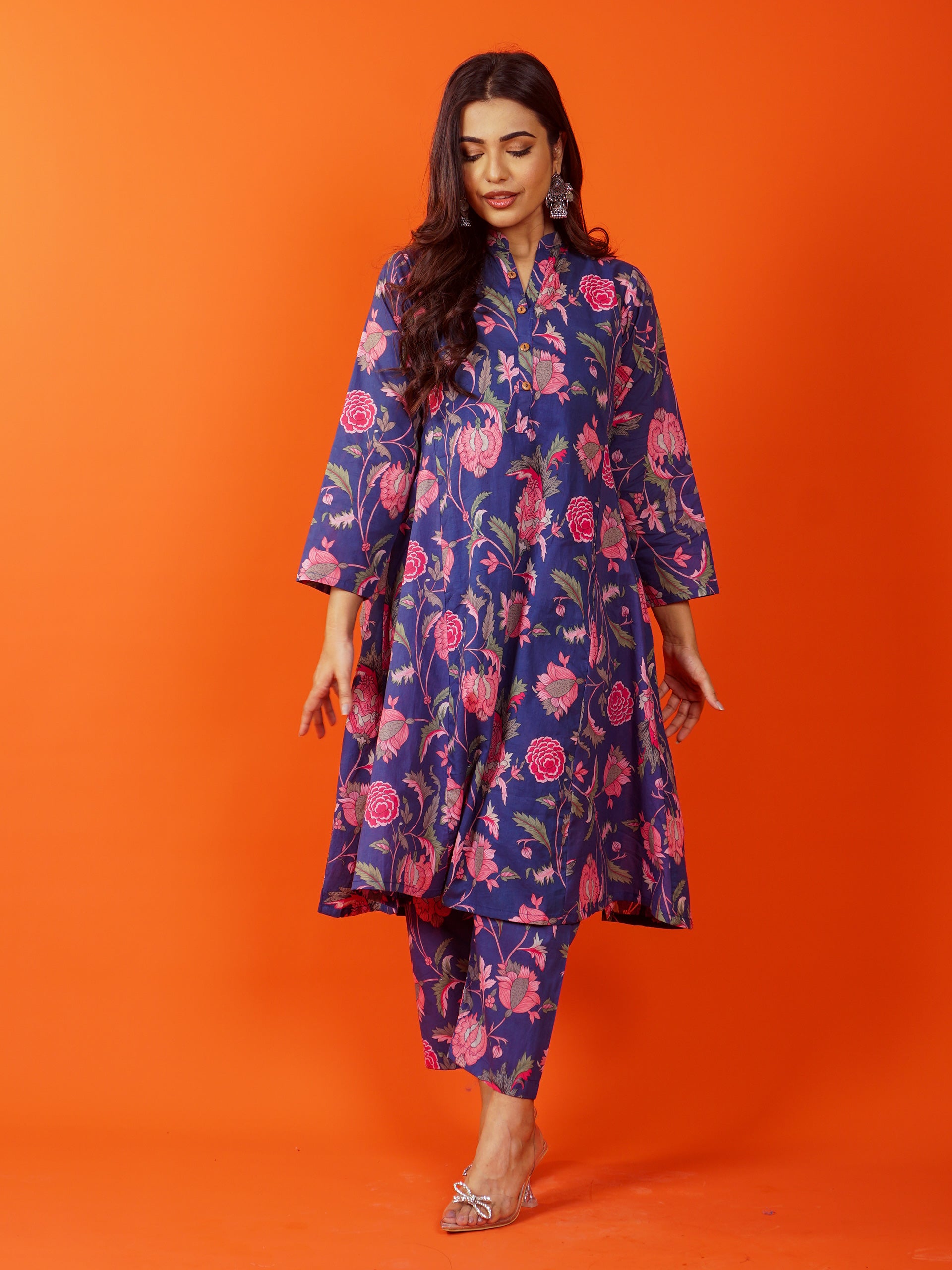 Blue Digital Printed 2 pc - 54889
