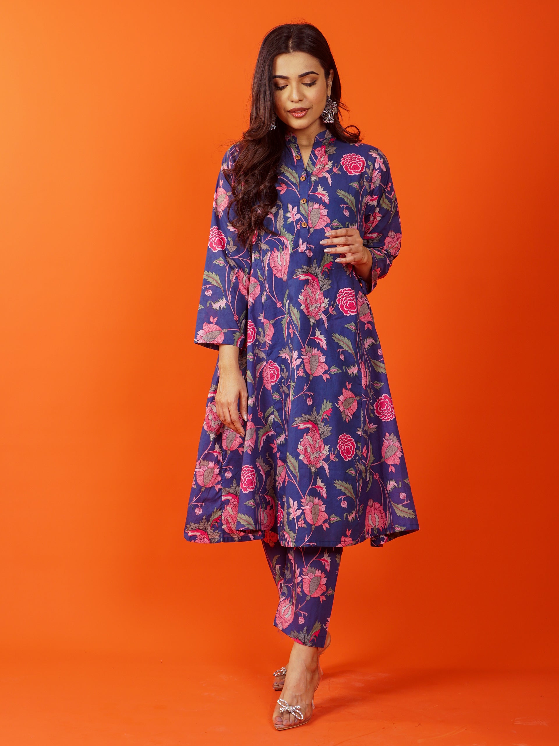 Blue Digital Printed 2 pc - 54889