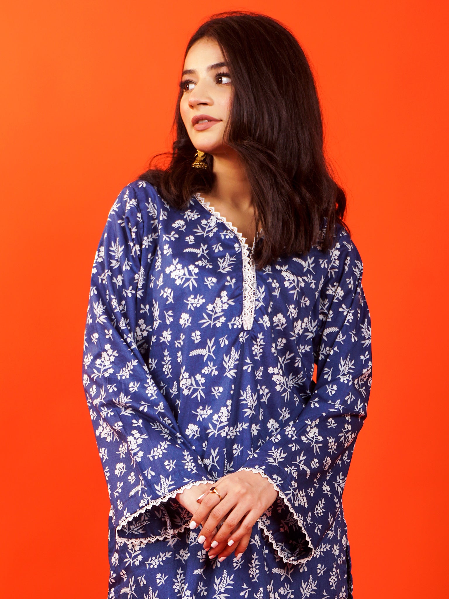 Blue Printed 2 pc - 54901