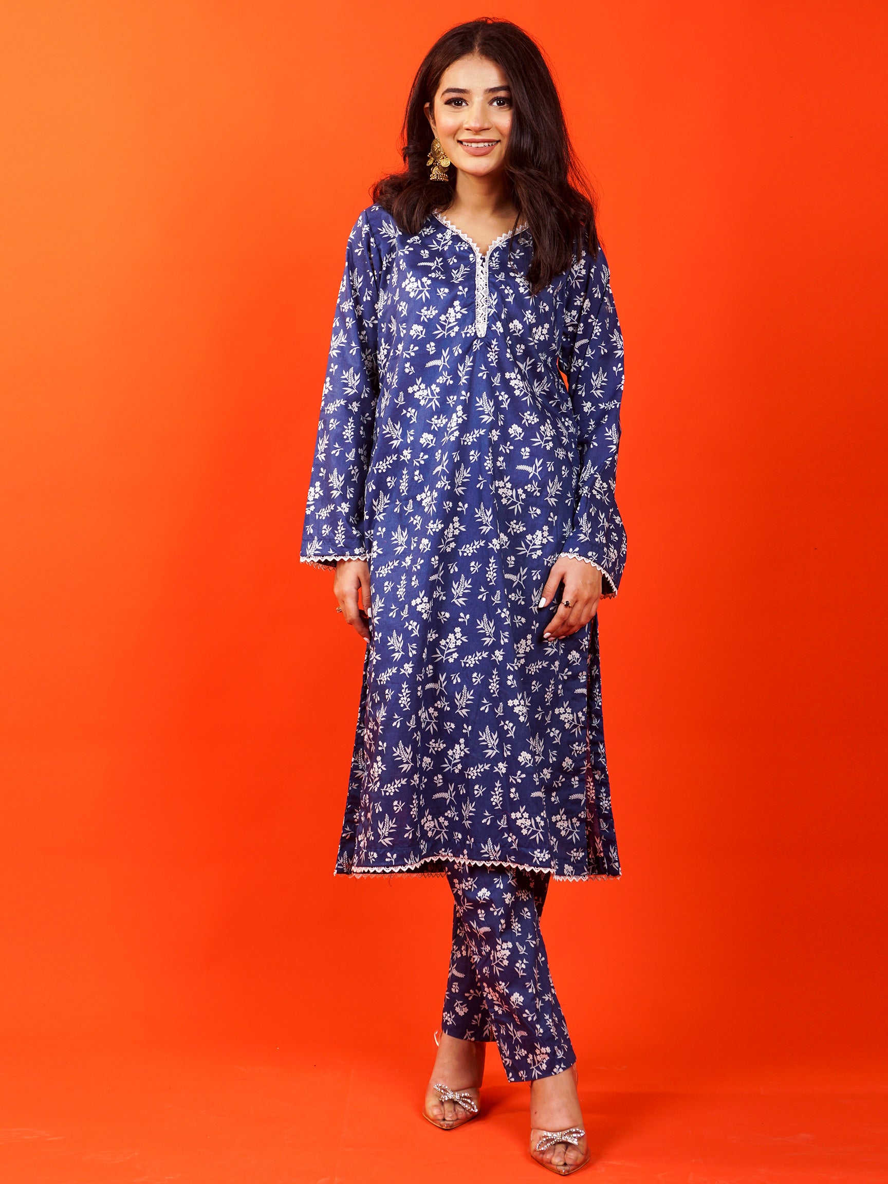 Blue Printed 2 pc - 54901