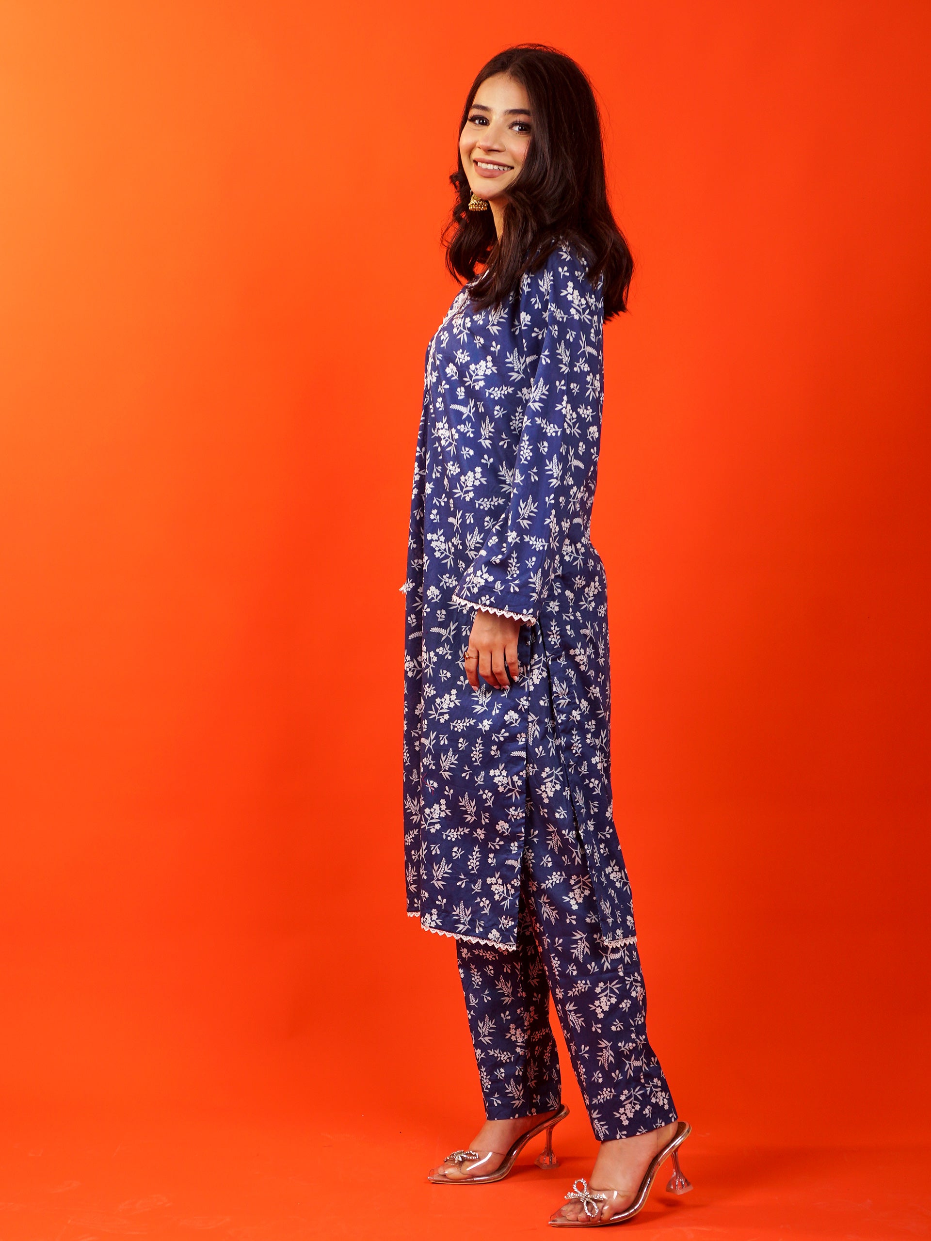 Blue Printed 2 pc - 54901