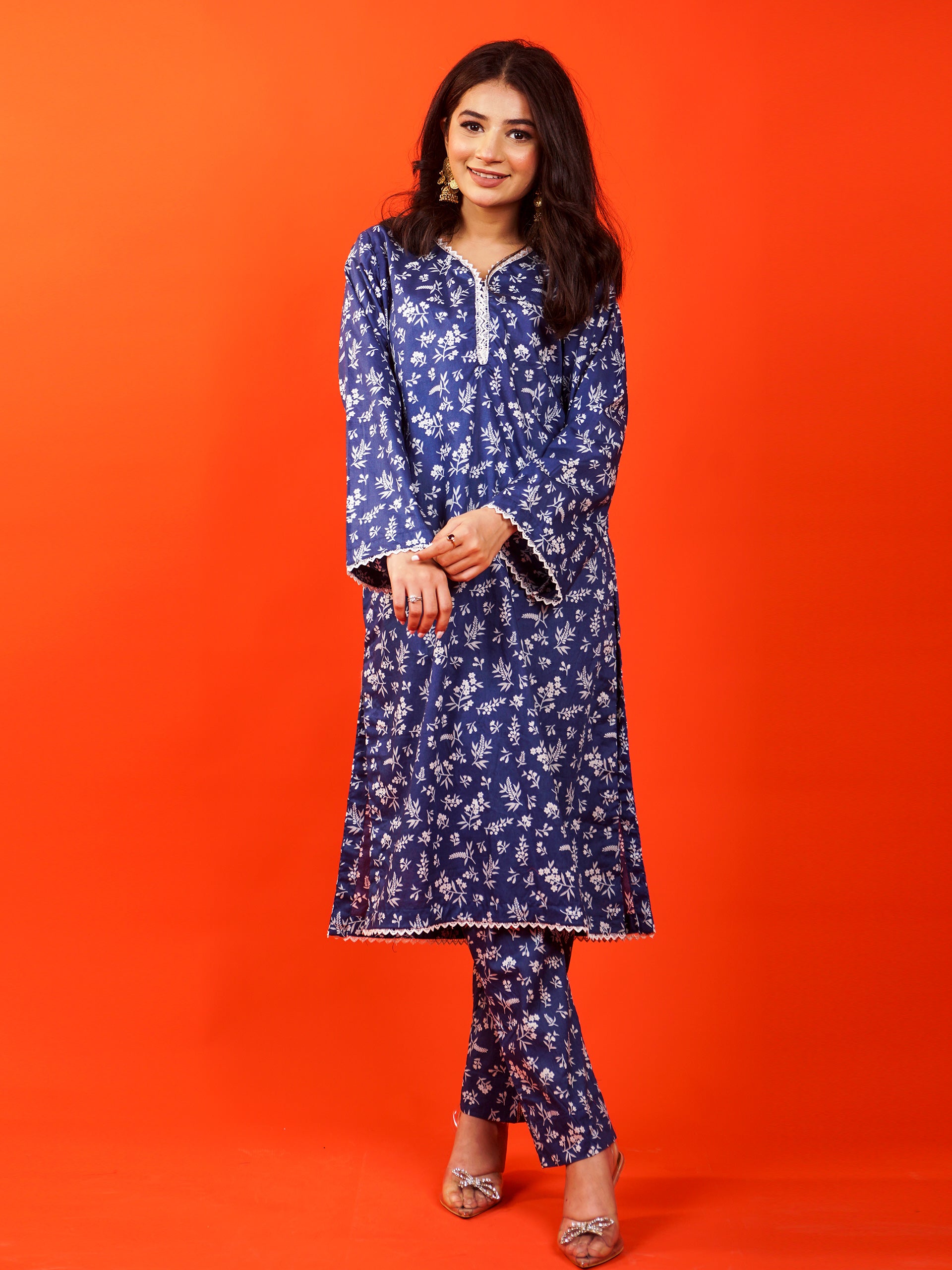 Blue Printed 2 pc - 54901