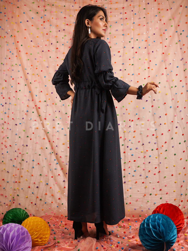 Blue Printed Maxi - 54499
