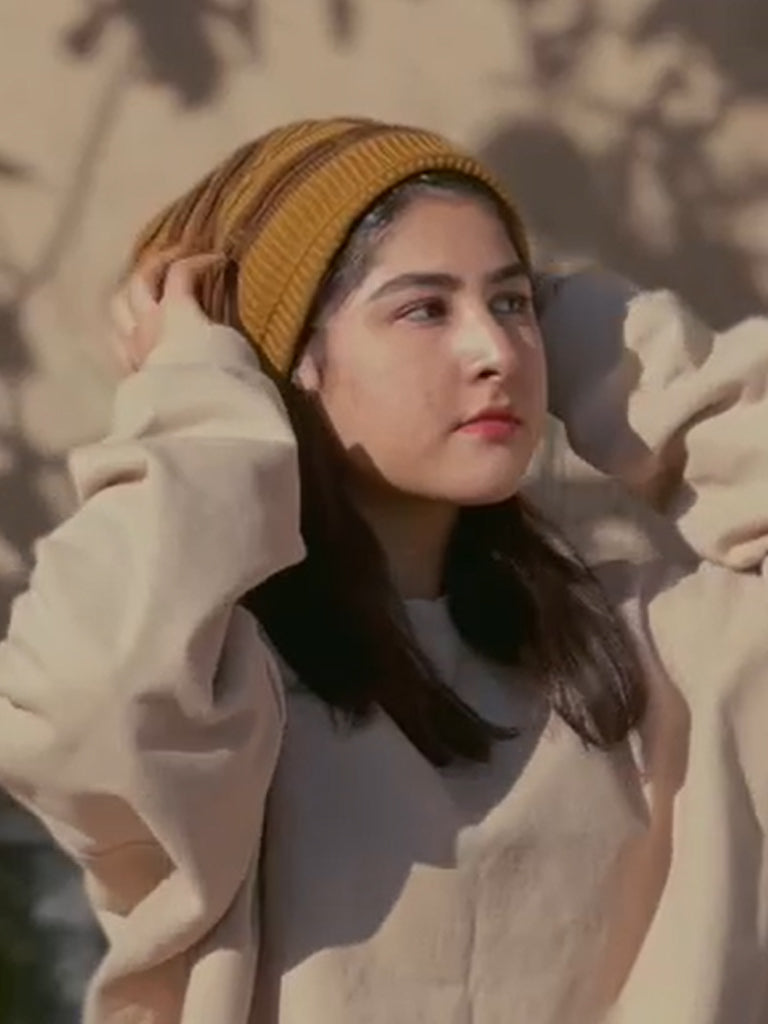 Warm Chunky Soft Stretch Cable Knit Beanie