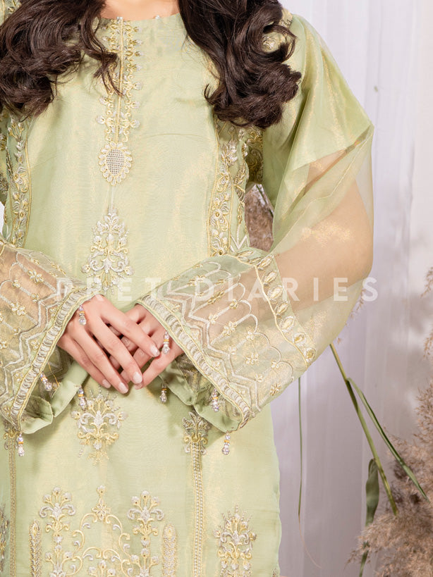 Green Masuri Kurta - 52652