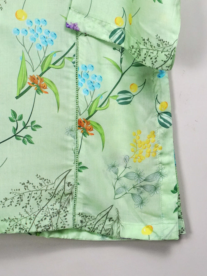 Green Digital Printed Kurta - 54388