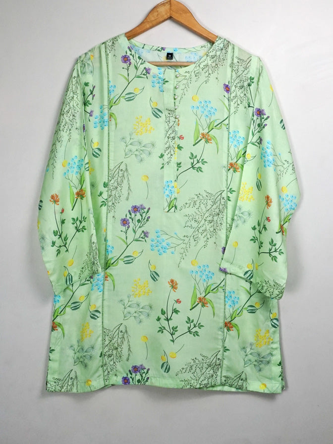 Green Digital Printed Kurta - 54388