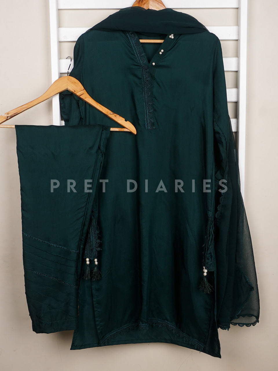 Green Viscose 3 pc - 54869