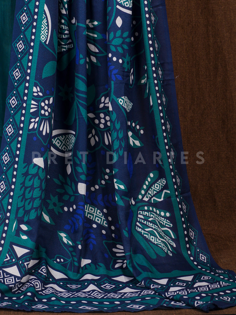 Green Khaddar 3 pc - 54815