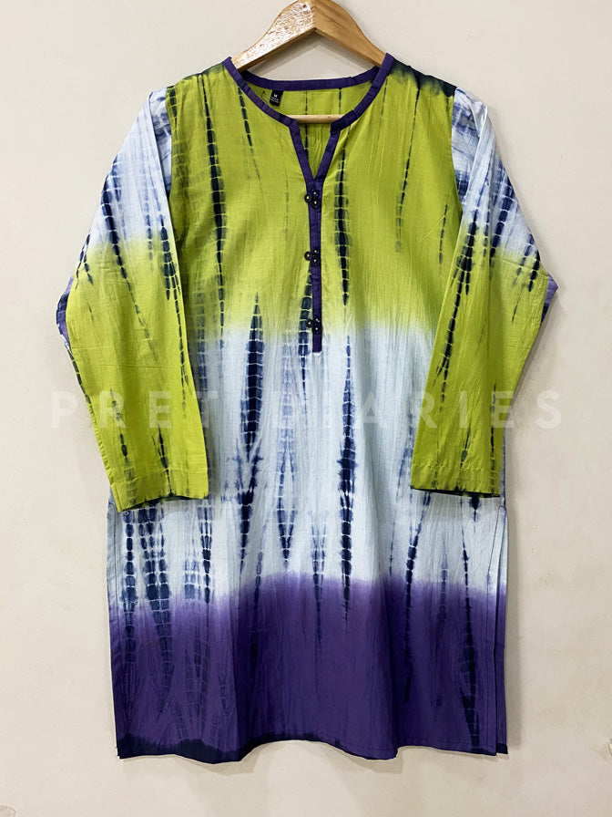 Green Tye and Dye 2 pc - 54155
