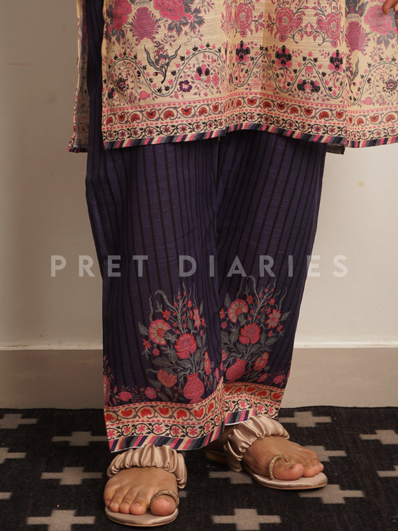 Purple Khaddar 2 pc - 54465
