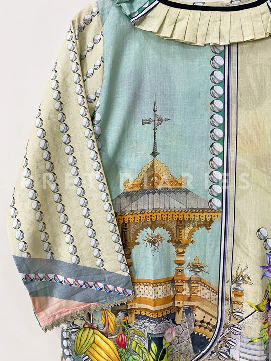 Lawn Printed Kurta - 54044