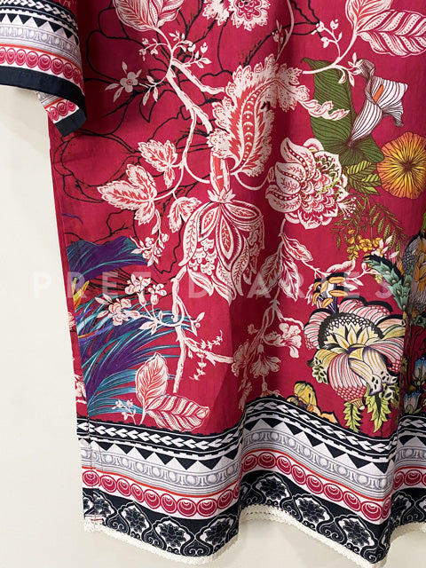 Lawn Printed Kurta - 54041