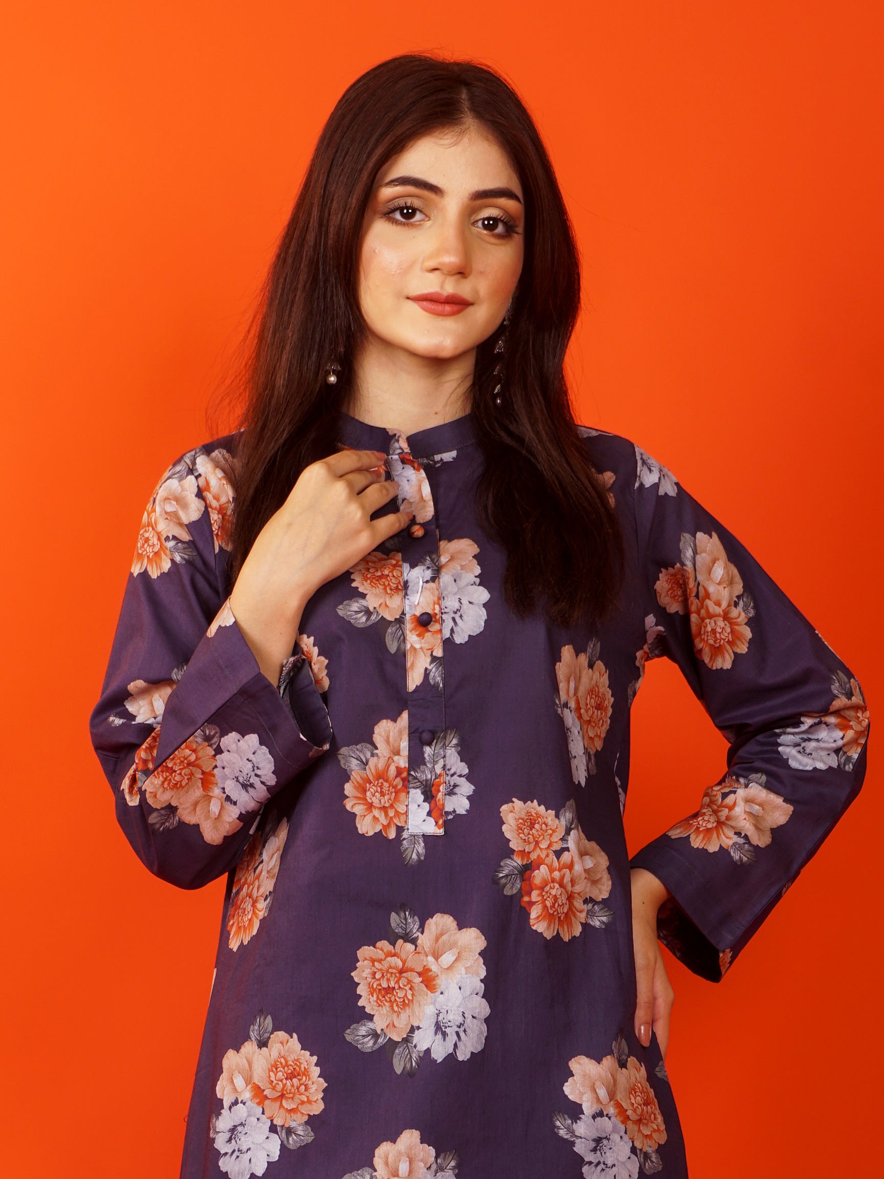 Blue Printed 2 pc - 54845
