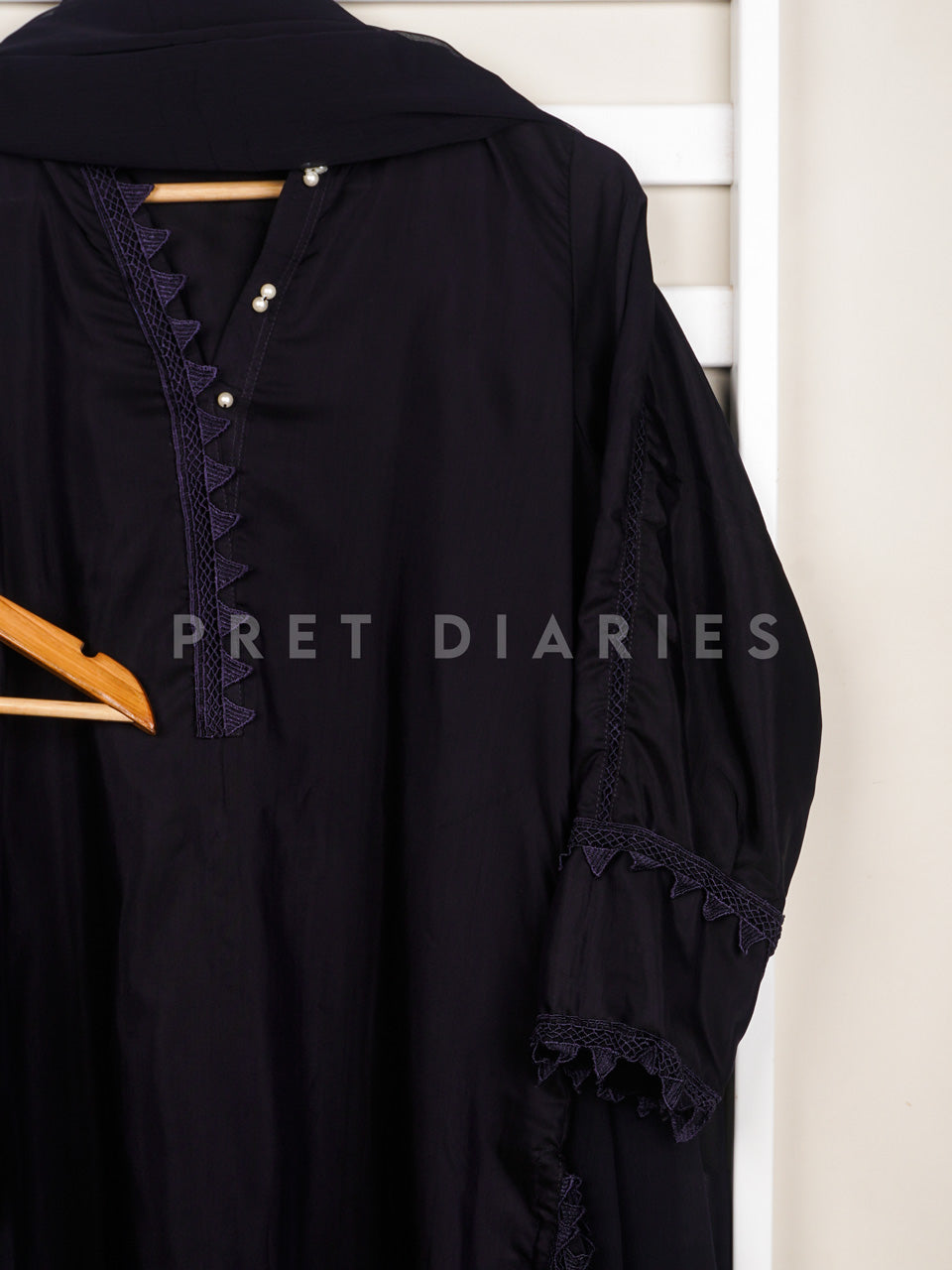 Navy Viscose 3 pc - 54869