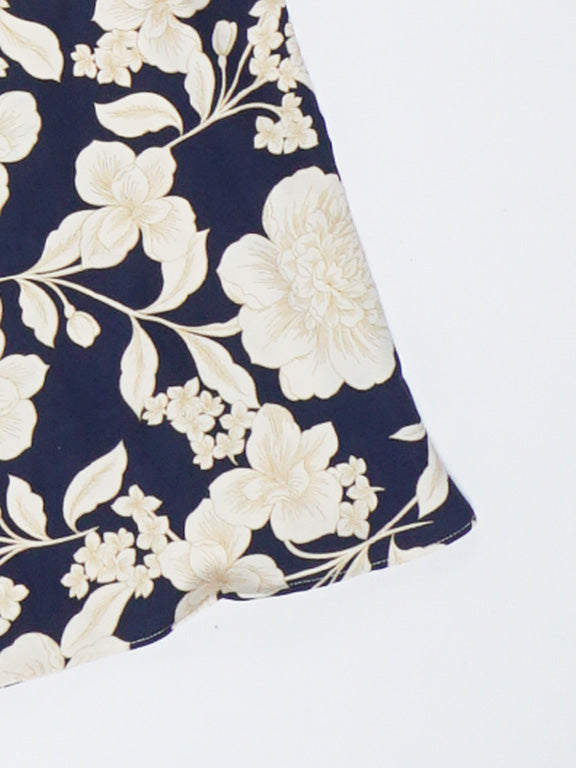 Navy Printed Maxi - 54377