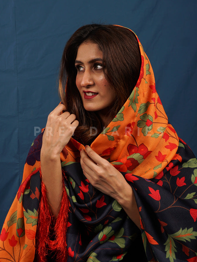 Multi Pashmina Shawl - 54487