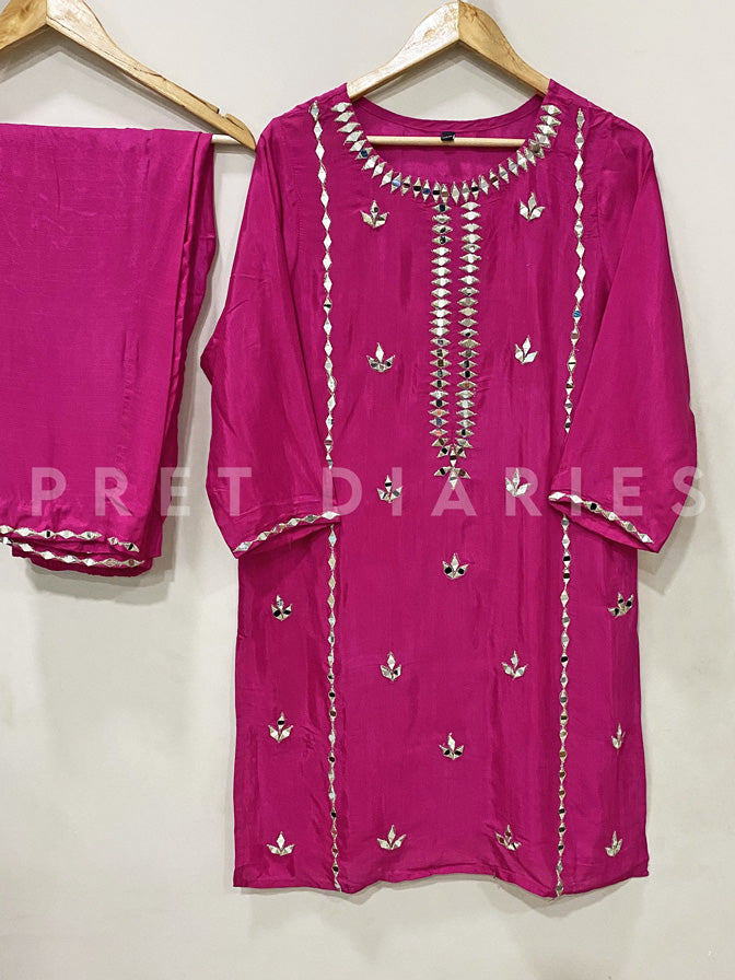 Pink Mirror Work 2 pc - 54168