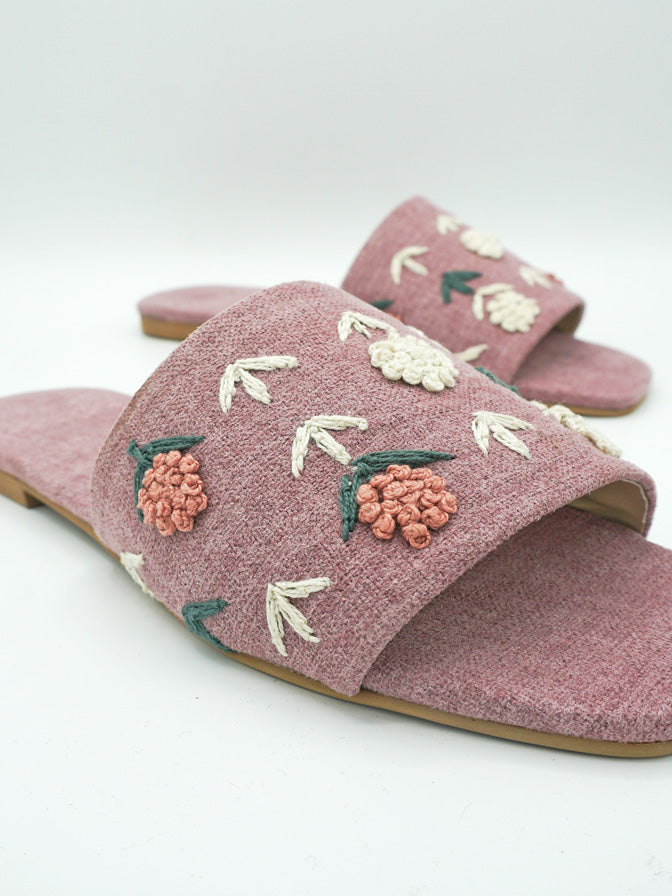 Pink Jute Flats - FTW30