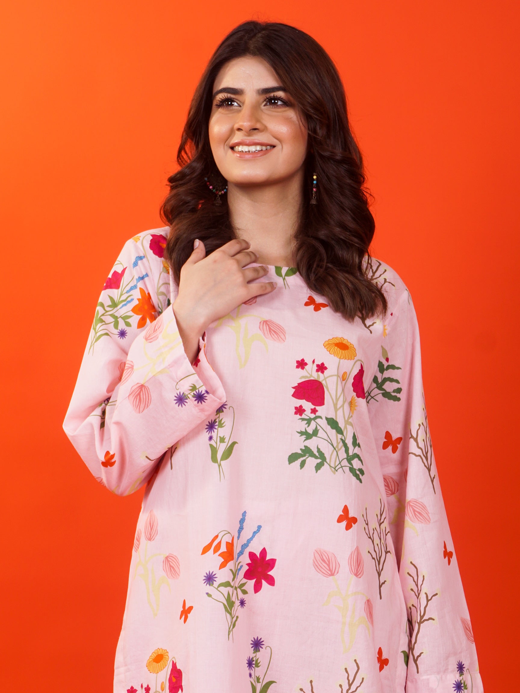 Pink Digital Printed 2 pc - 54877