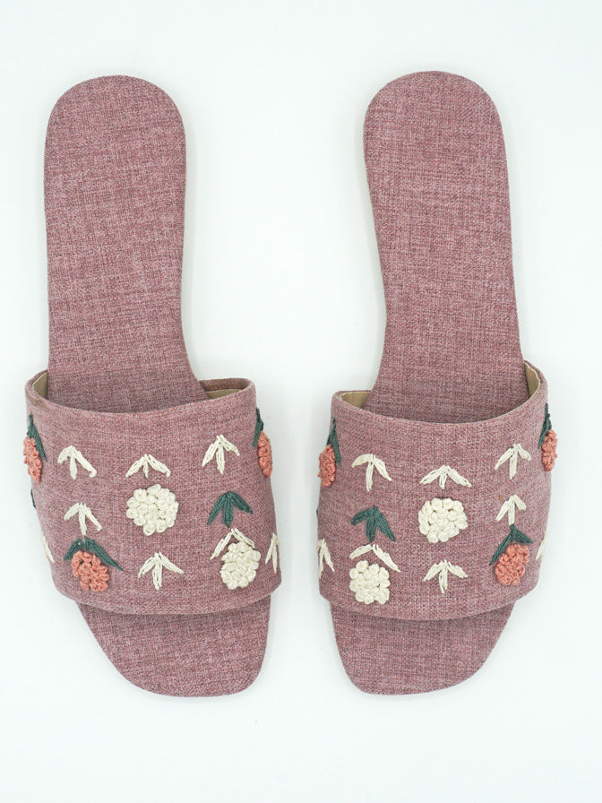 Pink Jute Flats - FTW30