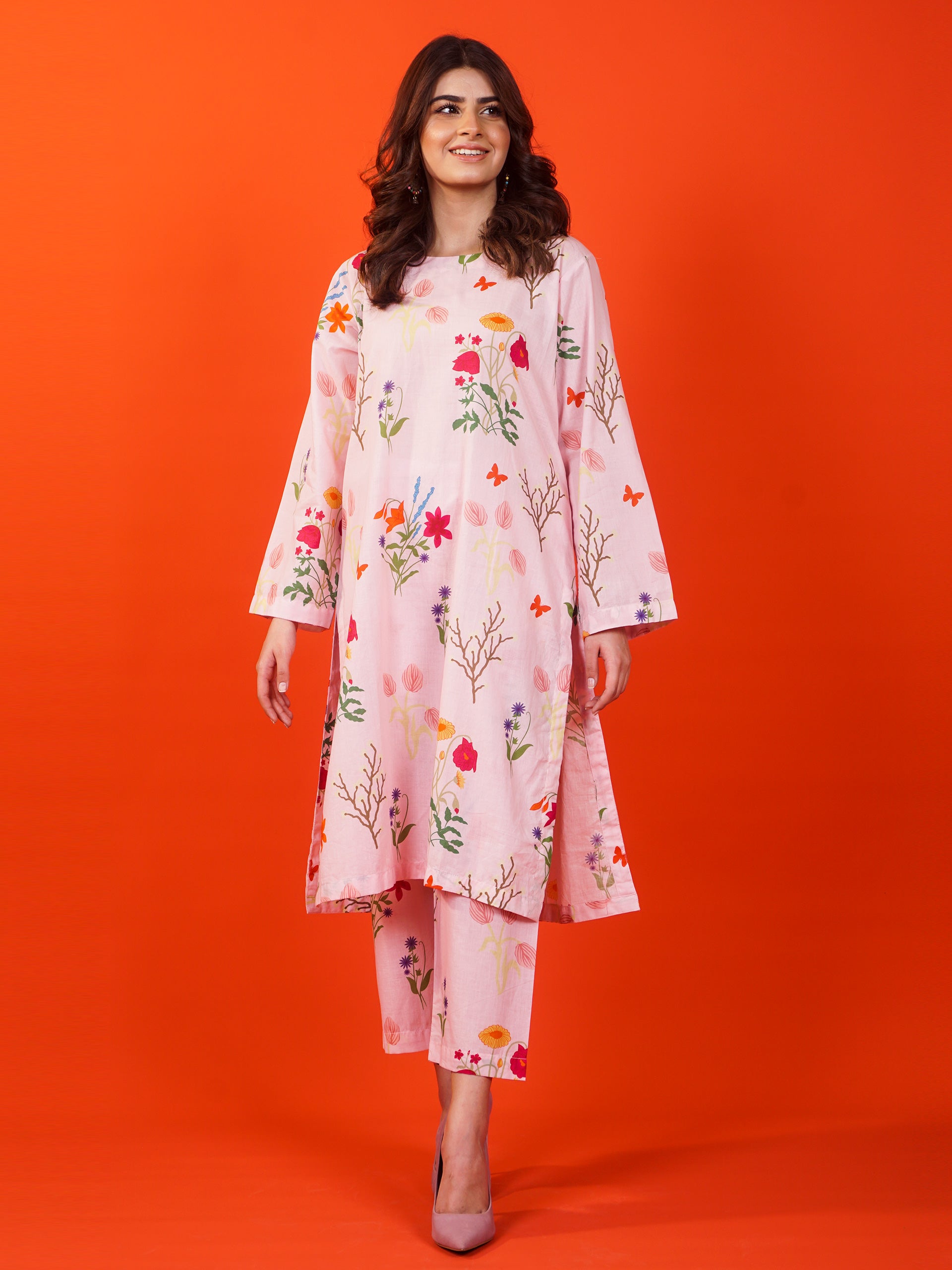 Pink Digital Printed 2 pc - 54877