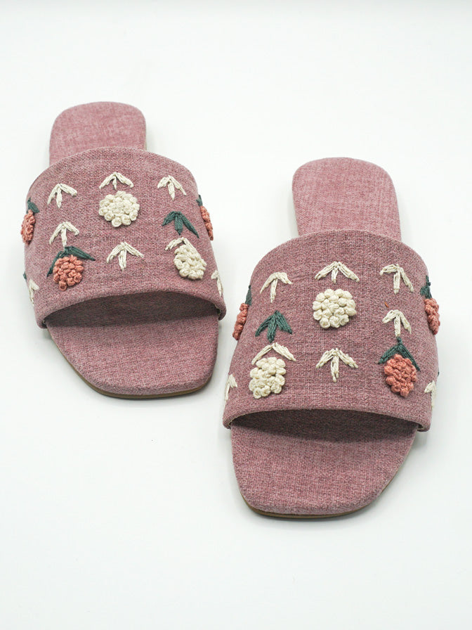 Pink Jute Flats - FTW30