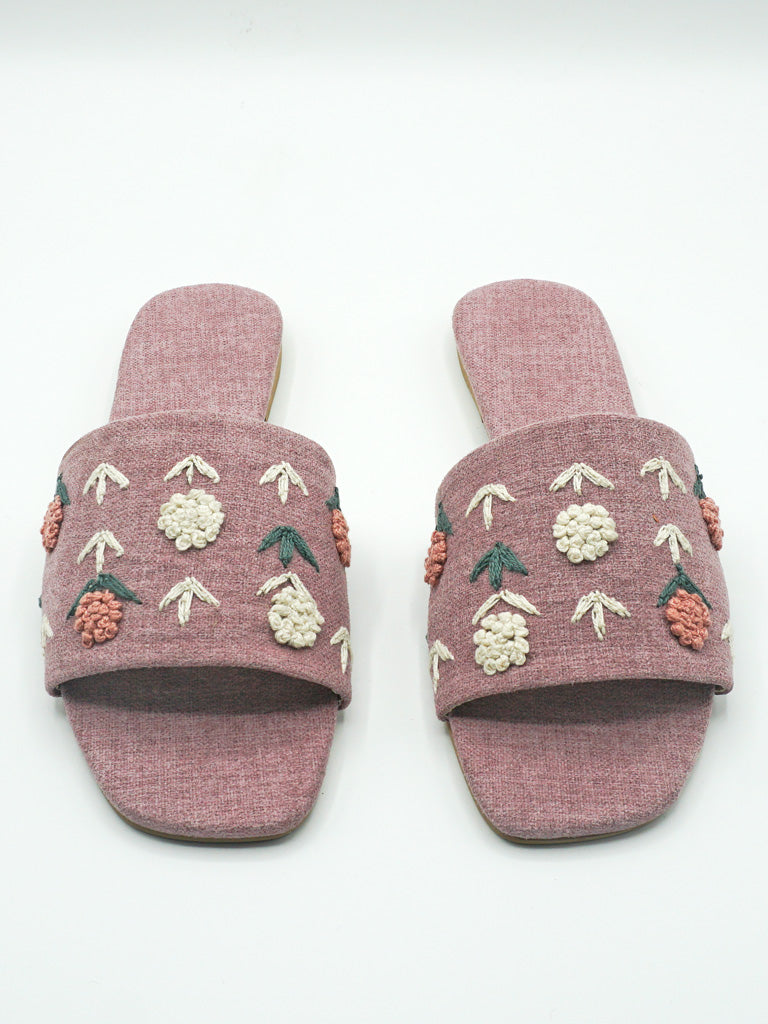 Pink Jute Flats - FTW30