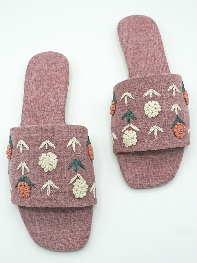 Pink Jute Flats - FTW30