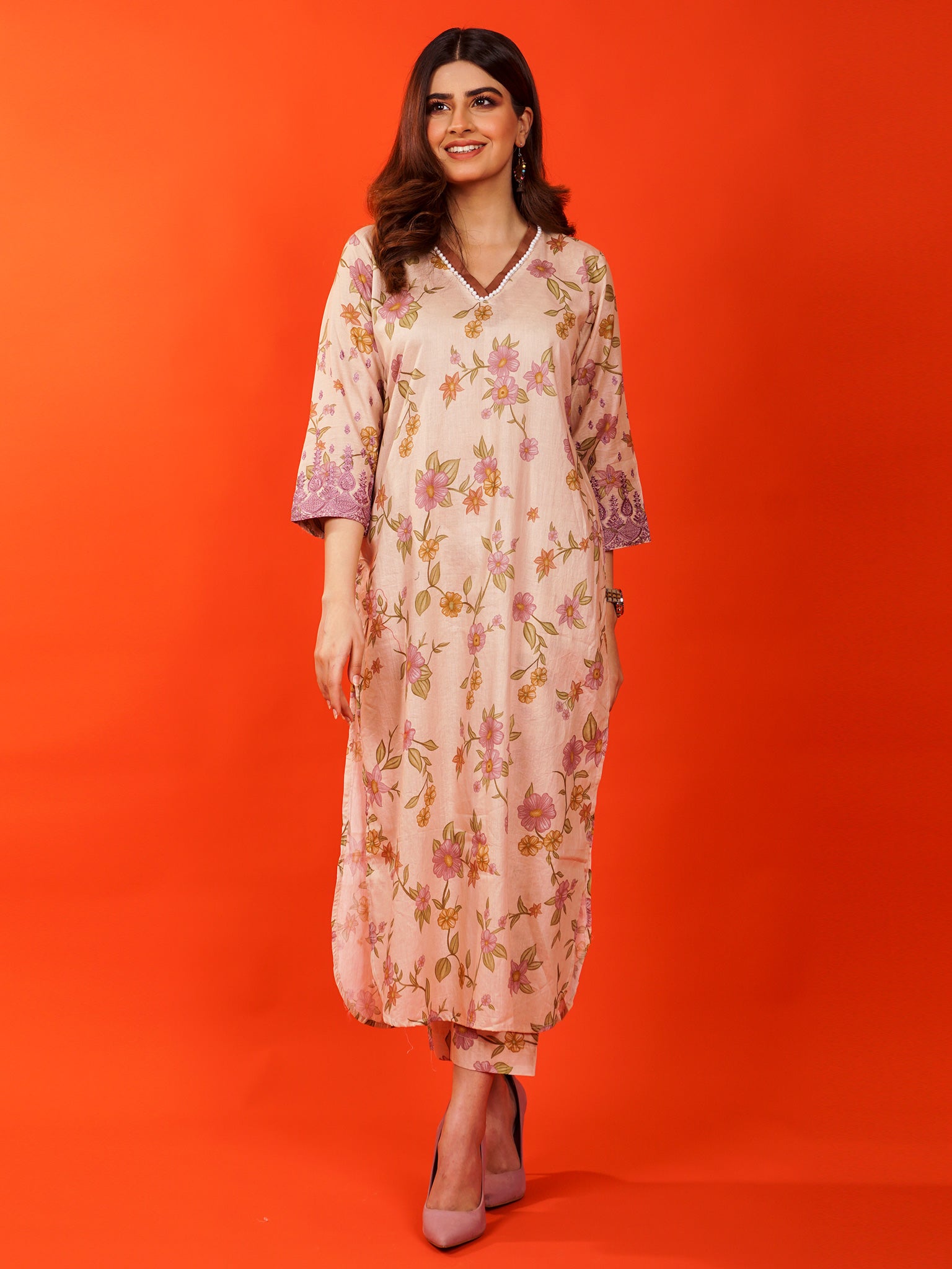 Skin Digital Printed Embroidered 2 pc - 54798