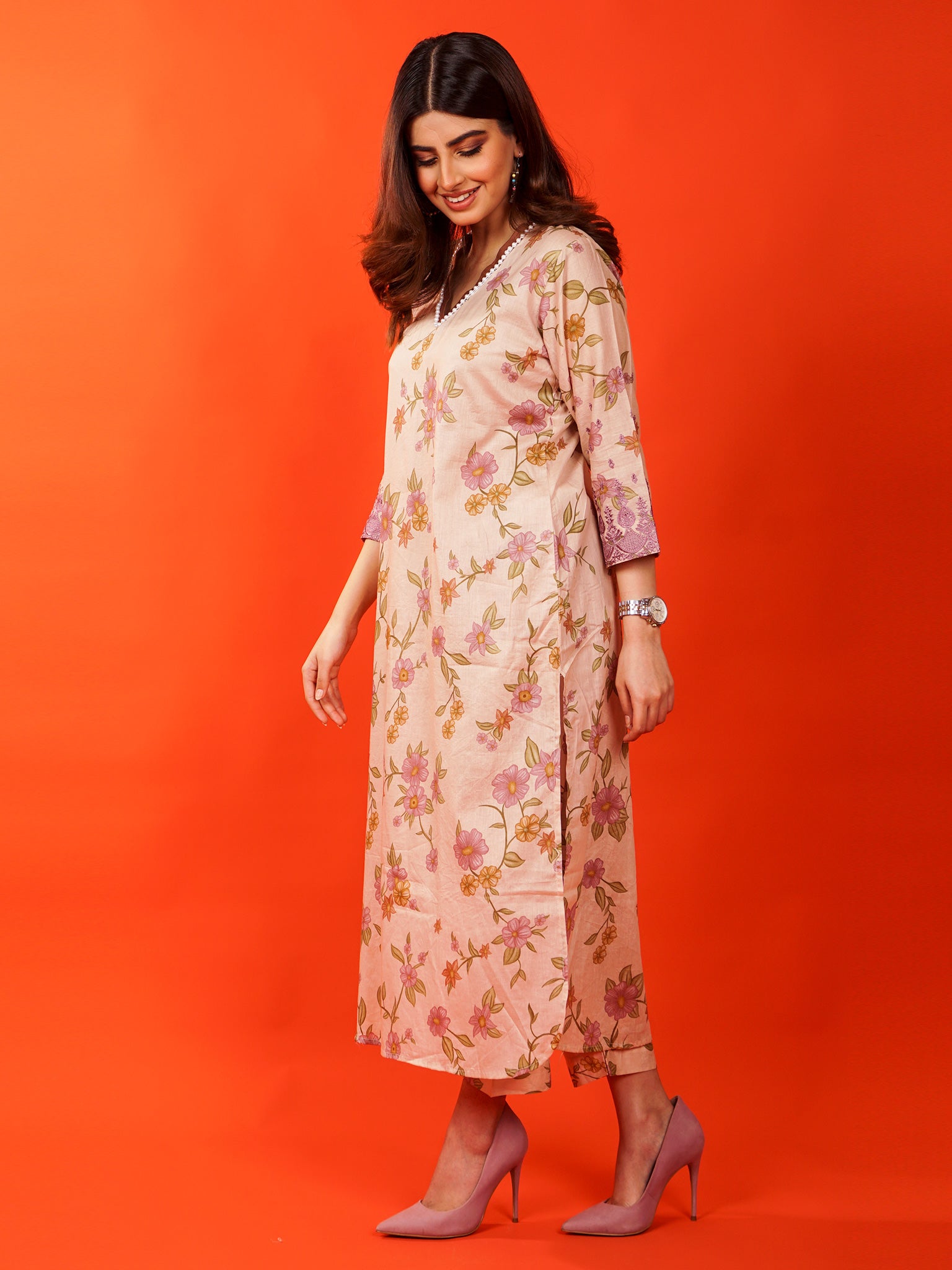 Skin Digital Printed Embroidered 2 pc - 54798