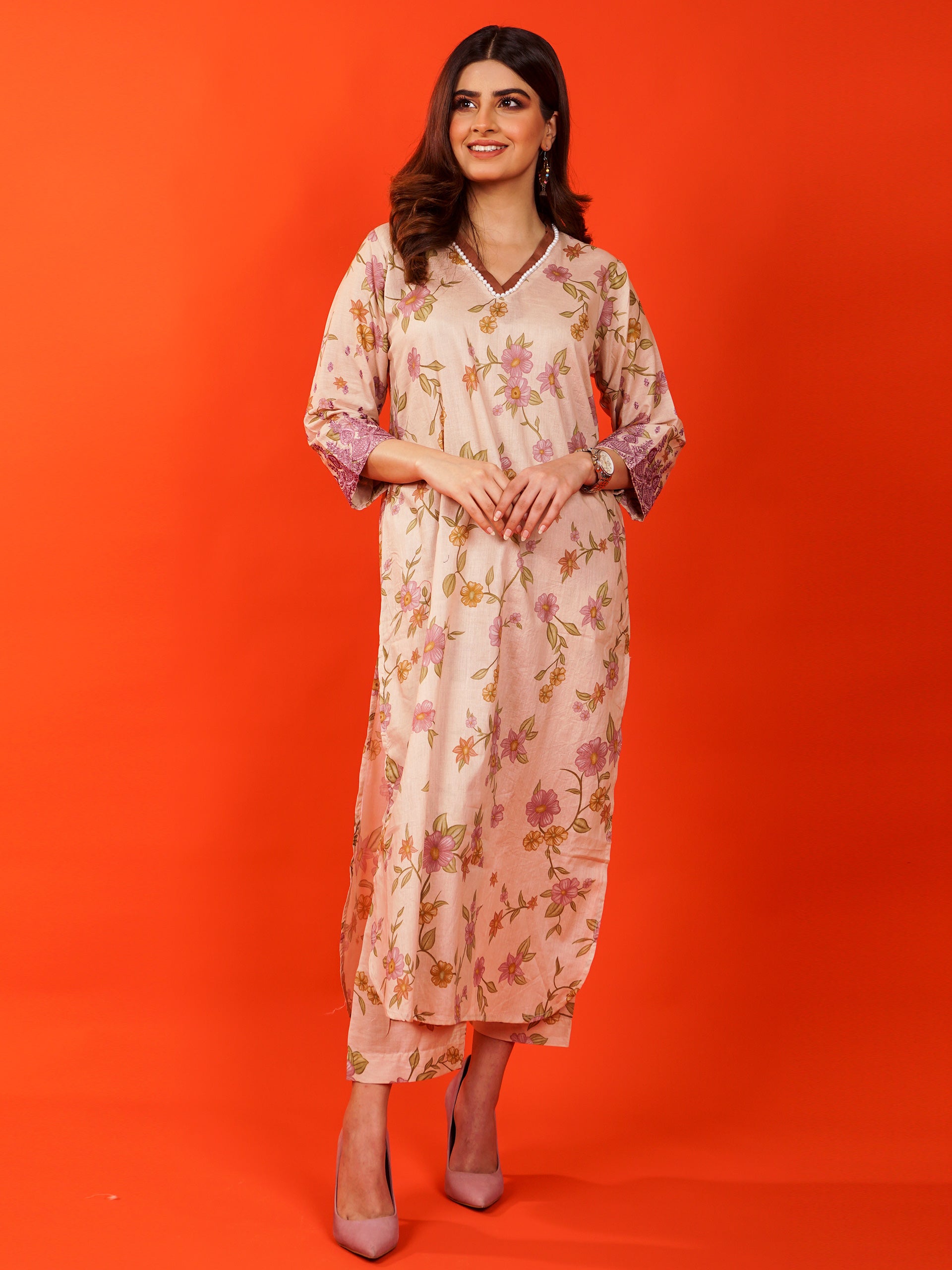 Skin Digital Printed Embroidered 2 pc - 54798