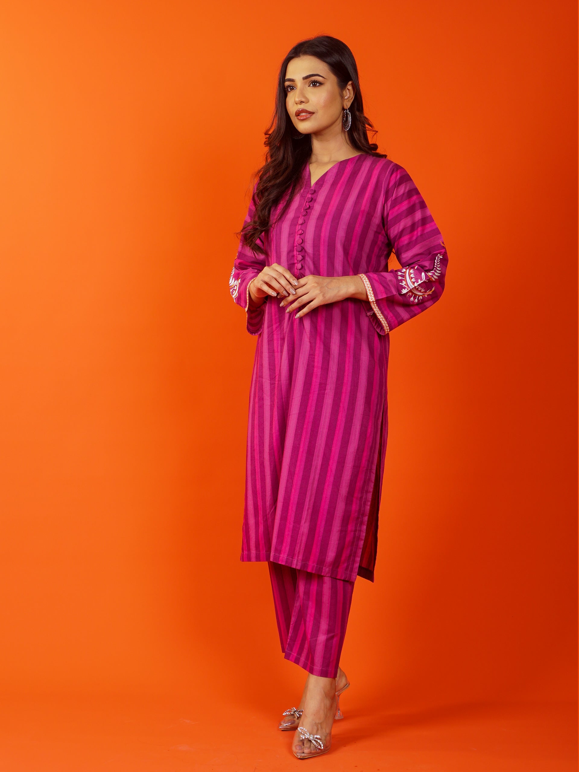 Purple Digital Printed 2 pc - 54894