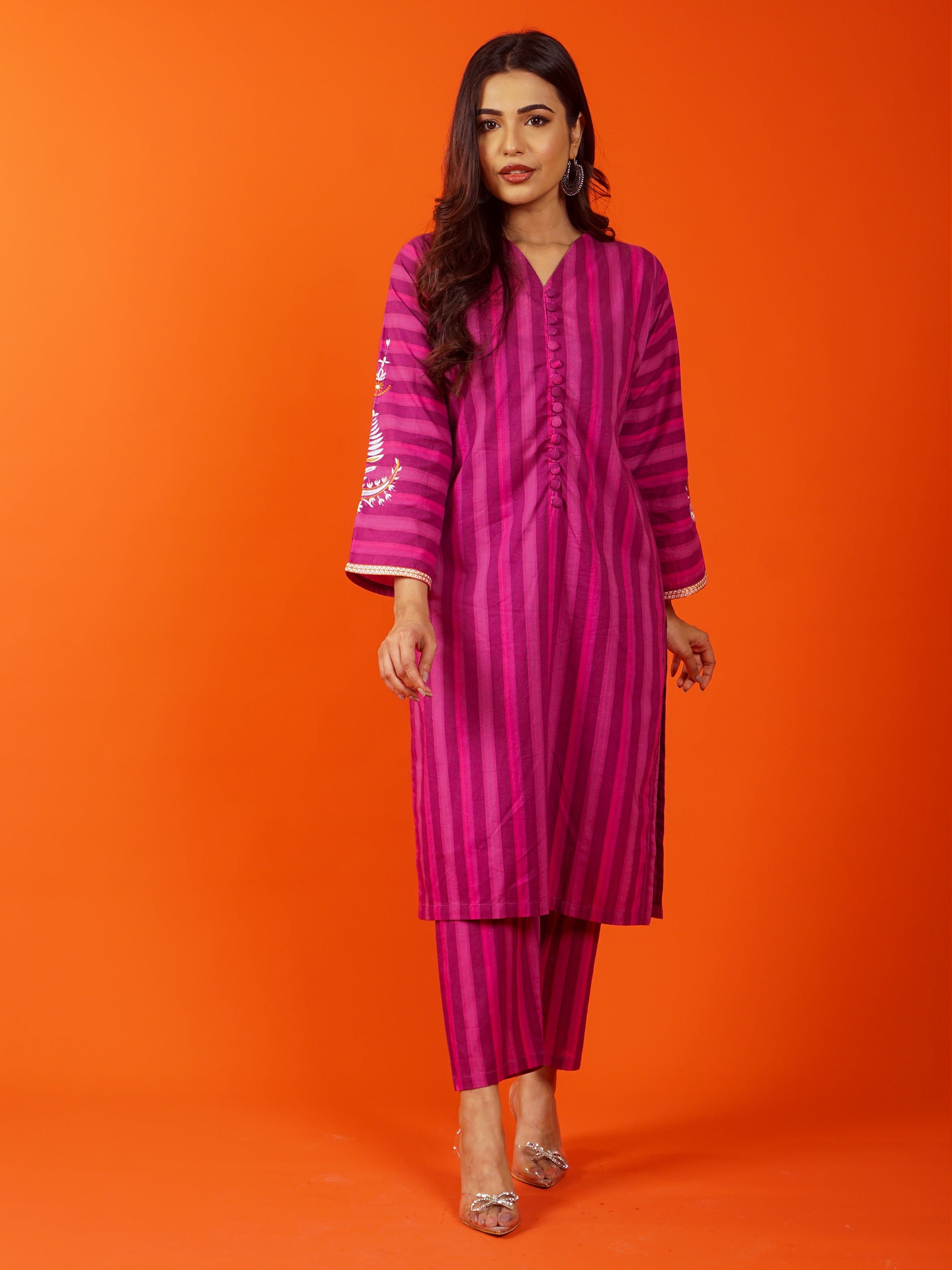Purple Digital Printed 2 pc - 54894